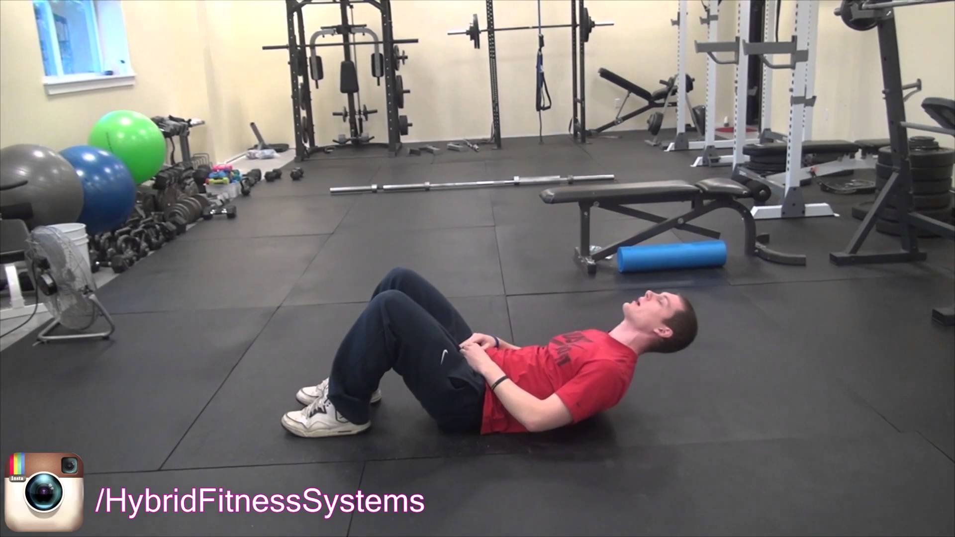 How To Not Strain Your Neck In Crunches Hybrid Fitness